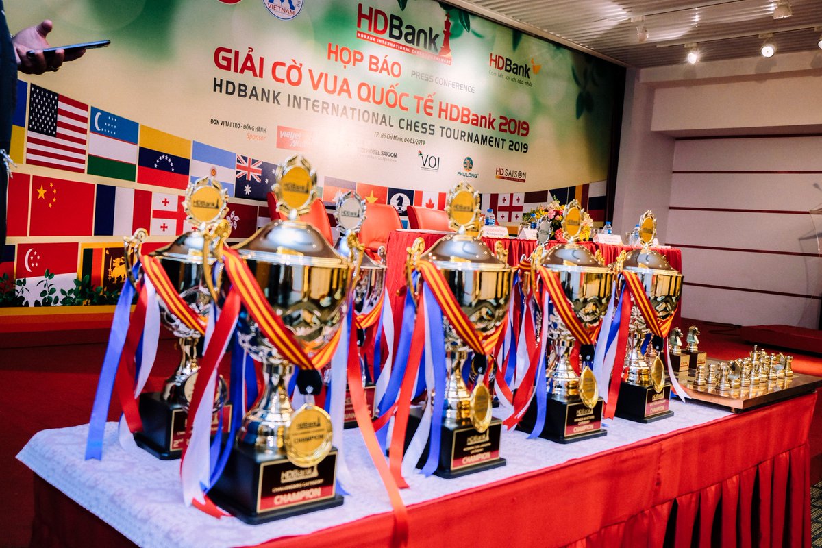 HDBankChess's tweet photo. March 07th 08:30 Opening Ceremony; 15:30 Round 1;
March 08th 09:30 Round 2; 15:30 Round 3;
March 09th 09:30 Round 4; 
March 10th 09:30 Round 5; 15:30 Round 6;
March 11th 09:30 Round 7;
March 12th 09:30 Round 8;
March 13th 09:30 Round 9; 16:00 Awarding Ceremony
#HDBankChess #chess https://t.co/ozbZumVWtA
