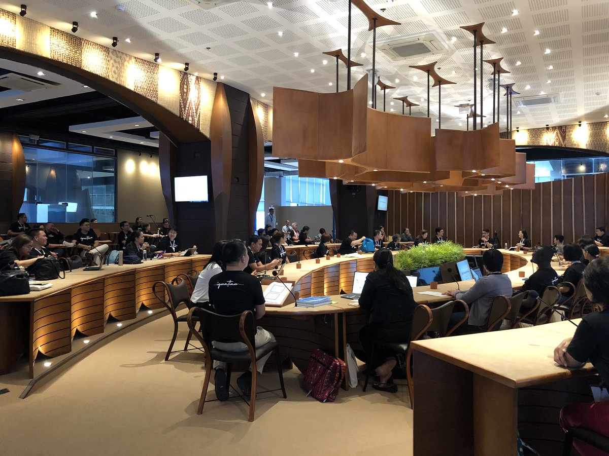 AdDUSeniorHigh's tweet photo. JBEC 2019 | The afternoon session, beginning with “Best Practices of Ateneo de Davao,” has officially started here at the Calungsod-San Vitores Jesuit-Lay Collaboration Center, 11th Floor, CCFC. #JBEC2019 #OneIgnatianFamily https://t.co/9rXC6DMI4U
