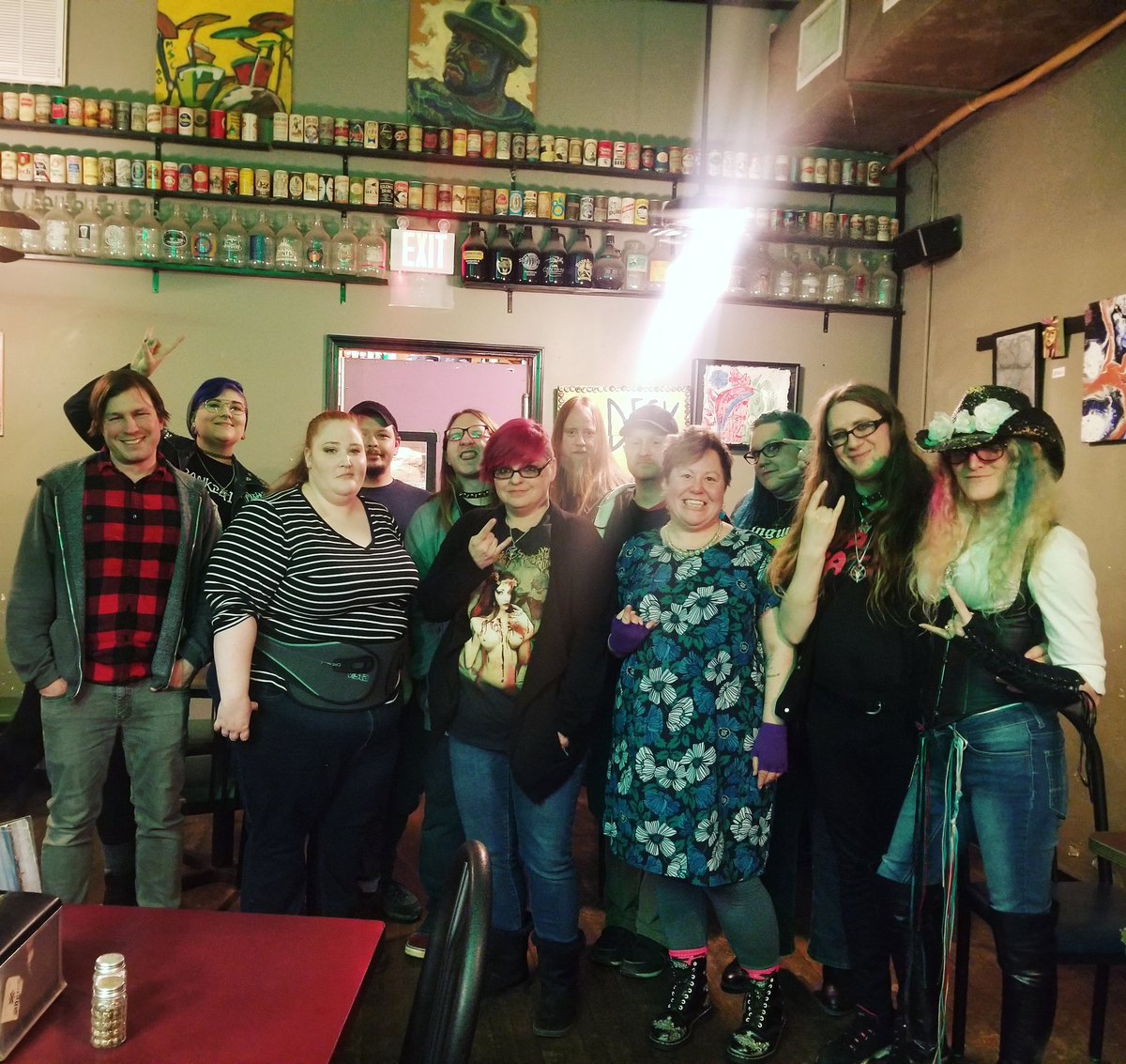 satanicarkansas's tweet photo. We had another great meeting full of both old faces and new! Thanks to everyone who came out, we'll see you this weekend when we go to clean up Fourche Creek!
#sataniccommunity #satanism #hailsatan #satan #satanicarkansas #arkansas https://t.co/KU61iqHpxd