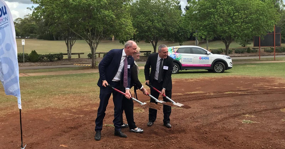 BuchanGroup's tweet photo. Construction on the new @AEIOUFoundation Early Intervention Centre is ready to commence. The $4.5 million development will provide a world-class hub for children aged 2 to 6 with autism, providing early intervention as well as space for research, training and outreach services. https://t.co/UDNNuS3GiX