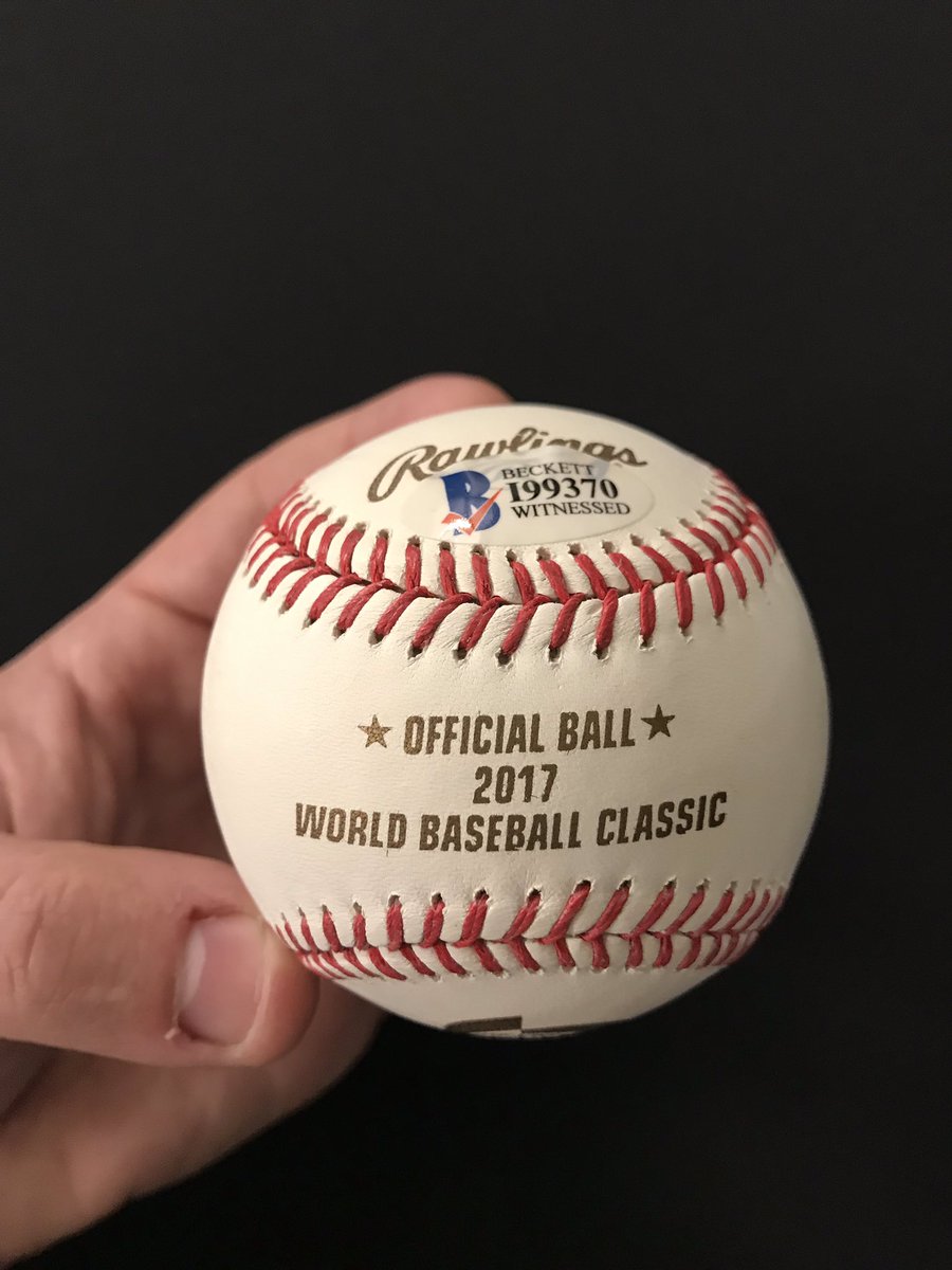 Like THIS POST for 1 entry in the giveaway. We are giving away a Carlos Martinez autographed 2017 WBC Baseball! 
RT this post for 1 entry! 
Follow myself for 2 entries! (Comment below for the entries to count)
#STLCards #MusialSuspects #Giveaway