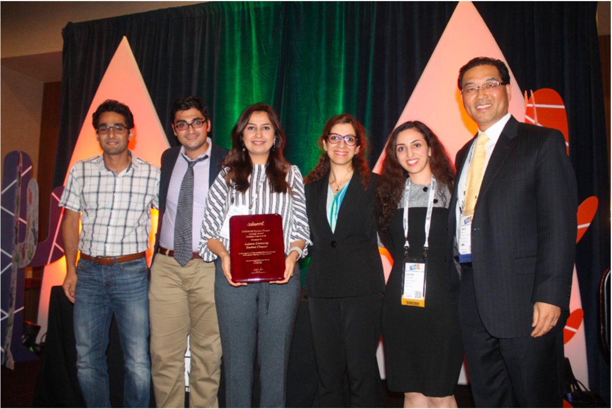 ORMS_Tomorrow's tweet image. Auburn University&apos;s INFORMS student chapter won the Summa Cum Laude award in #informs2018 conf. Read their amazing contributions to #OR society in our Fall/winter issue. Read more at informs.org/Publications/O…