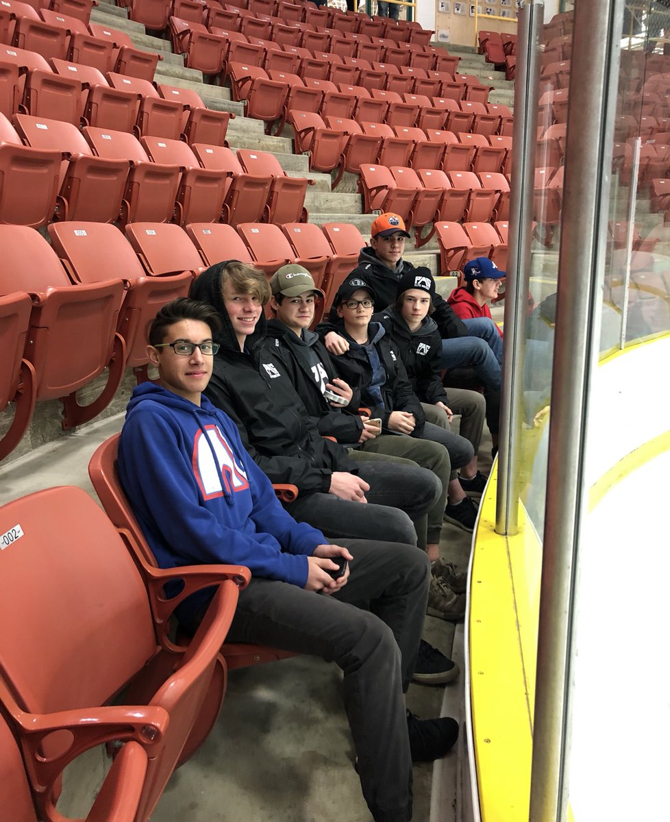 Broncos came to support their friends <a href="/baa_pac/">Blue Amp Action PAC</a> Timberwolves #PACHockey #GoTimberwolves