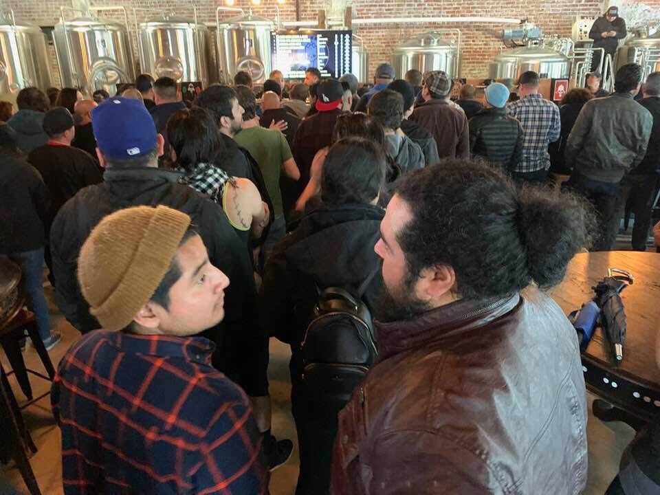 RendonAnthony's tweet photo. The City of Bell is home to an awesome new craft brewery — @BorderXBrewing! It was packed there for the grand opening on Saturday. https://t.co/xEjDOmb0vB