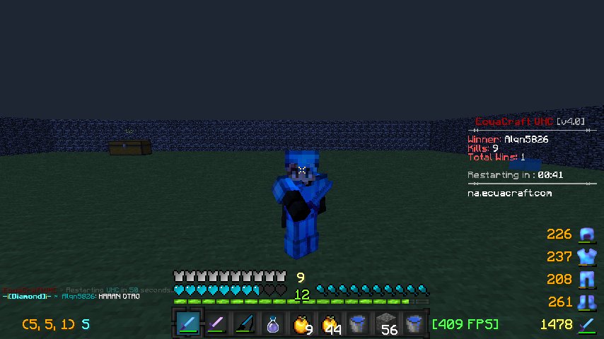TeamPerronn's tweet photo. Win de @Alqn5826 
Server: @EcuaUHC 
Kills: 9
RT &amp; MG 
¡FELICITACIONES! https://t.co/PzqEP2WzjJ