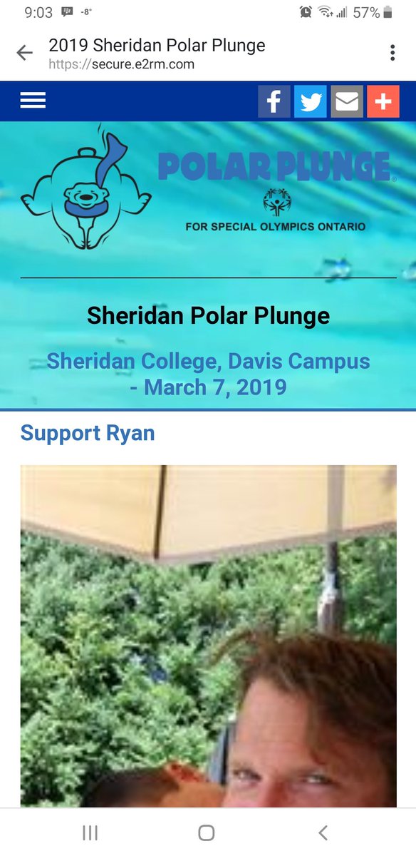 Please help me beat my fund raising goal as my polar plunge is just days away.  Any donation will help.  email.e2rm.com/wf/click?upn=l…