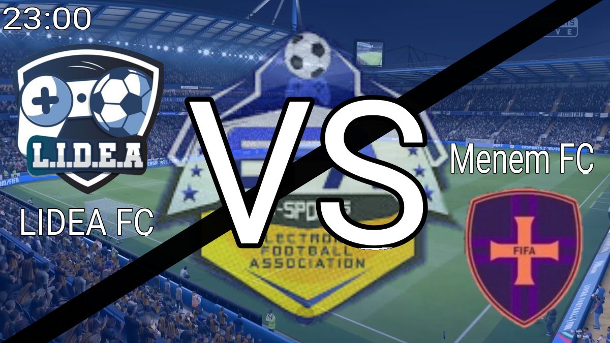 LIDEAFC's tweet photo. Liga @LIDEAFC : hoy se disputan las siguientes fechas de @EFA_ARGENTINA 🇦🇷#3ERANACIONAL
Fecha #7 - 23:00HS🕛
@LIDEAFC vs @MenemFC ⚽️
Fecha #8 - 23:30HS🕕
@LIDEAFC vs @CositiF ⚽️
#VAMOSLIDEAFC #LIDEAFC #EFA #EFAARGENTINA #FIFA19 #CLUBESPRO 🎮 https://t.co/KNJbtVZMGc