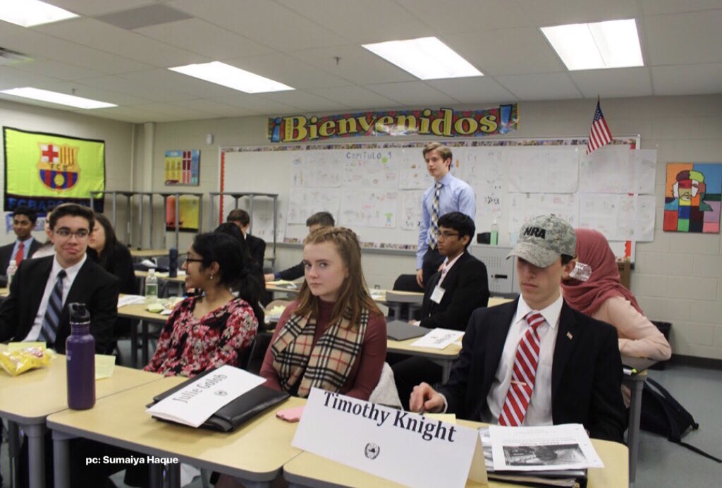 Woodson MUN tweet media