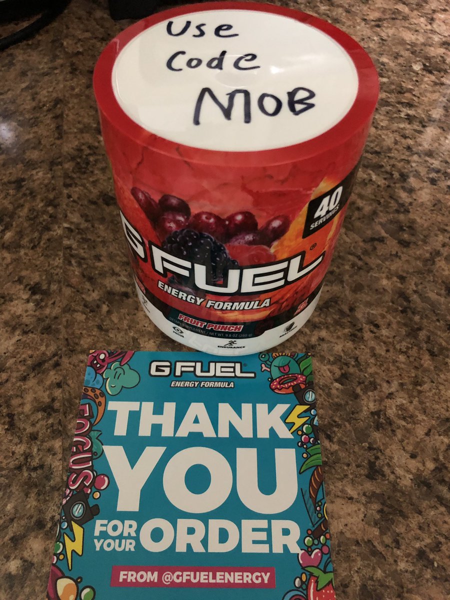 ZenithTheNinja's tweet photo. Streams are about to be more lit than ever thanks to #CodeMOB! donโt forget to use it when ordering @GFuelEnergy! https://t.co/qH726MpJxi