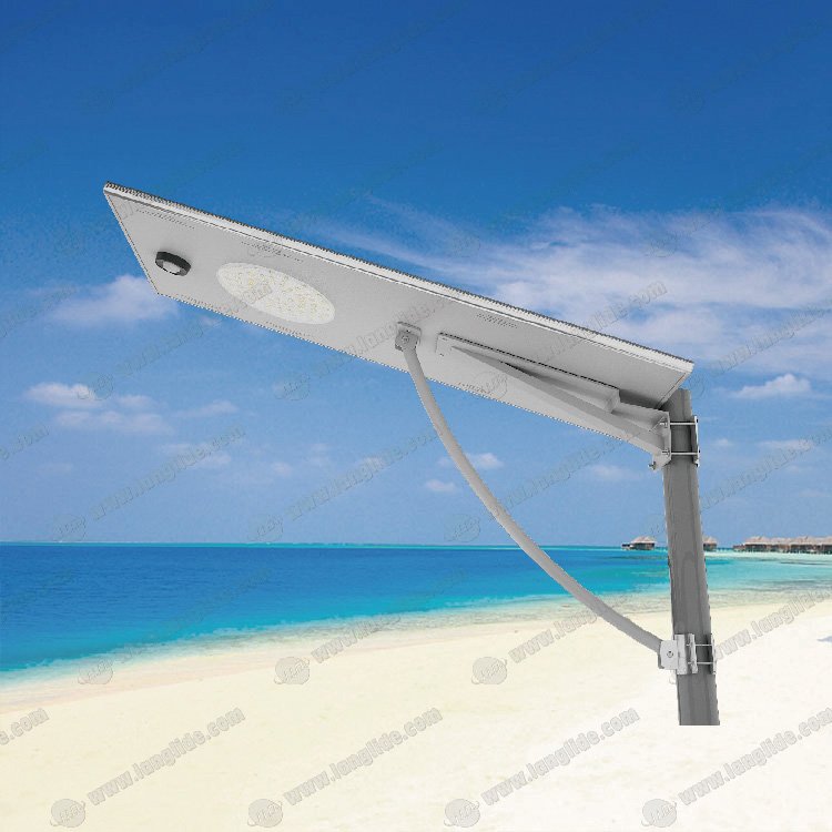 Good pictures of AIO solar street light for you.