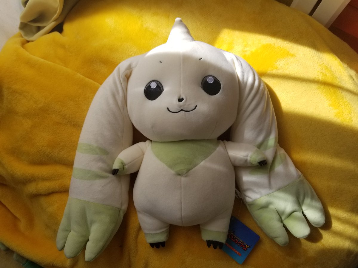 i love terriermon plush