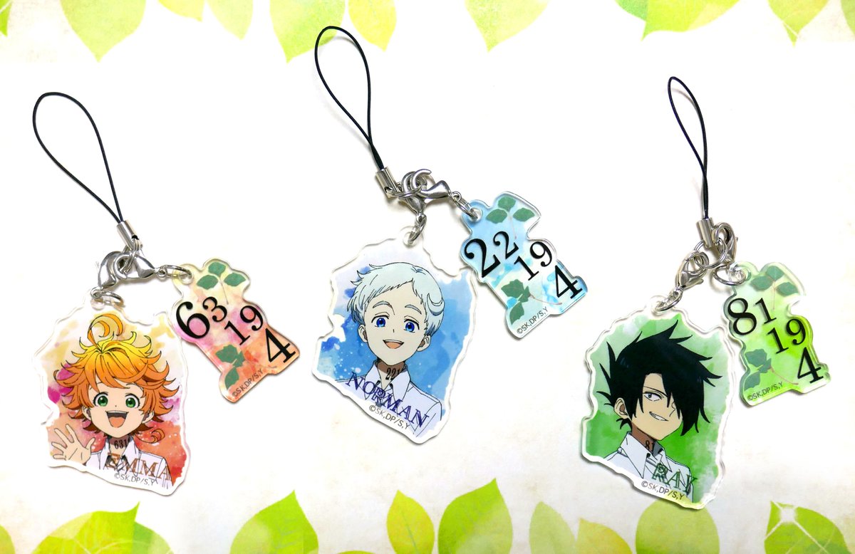 ジャンプショップ Jump Shop 公式 Jump Shop商品情報 約束のネバーランド アクリメトリー エマ ノーマン レイ 各850円 税 アニメも大好評 約束のネバーランド のアクリメトリーが再入荷したぞ 好きなキャラクターを選んで買っちゃおう