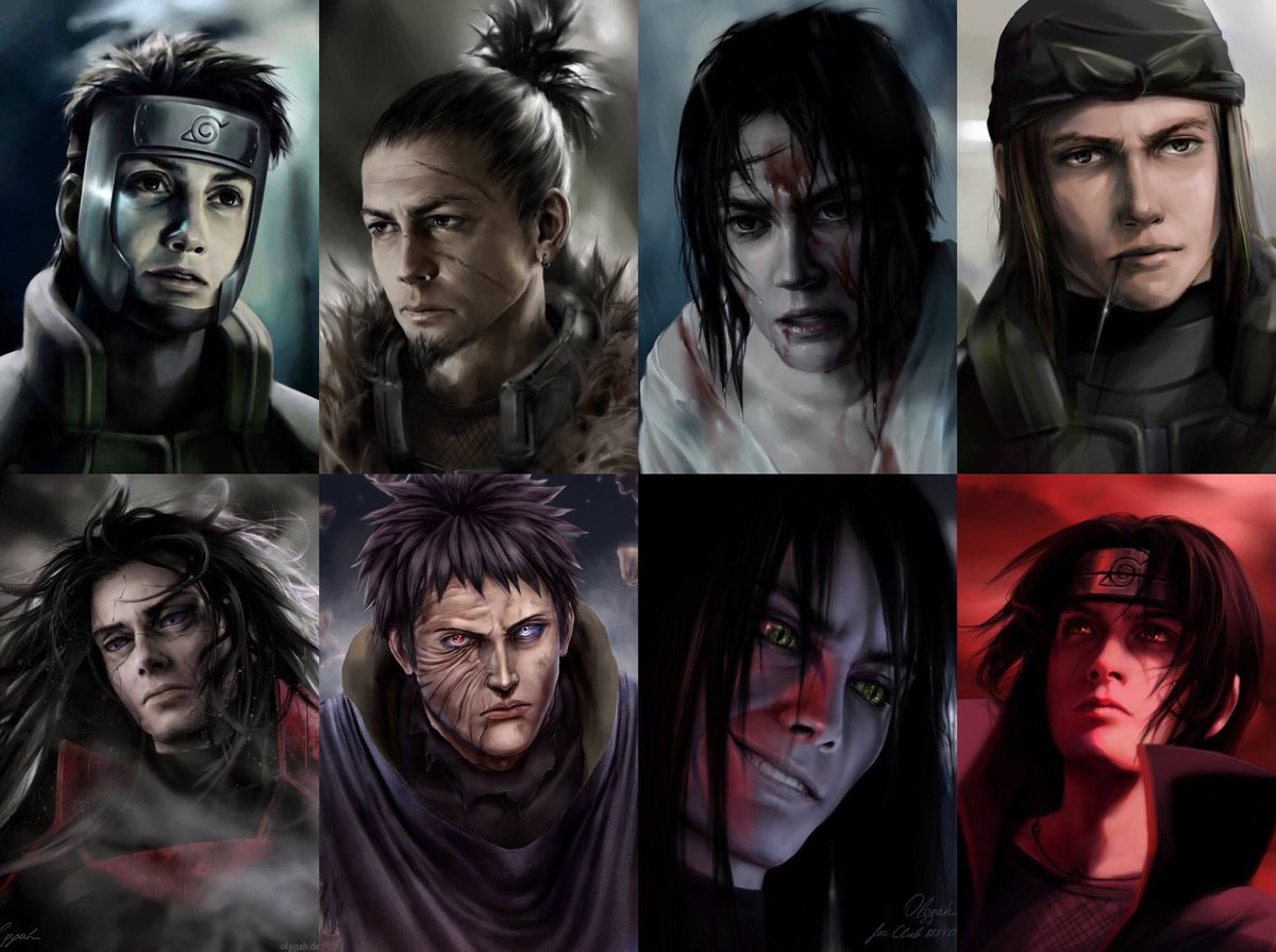 Realistic Naruto Art. 