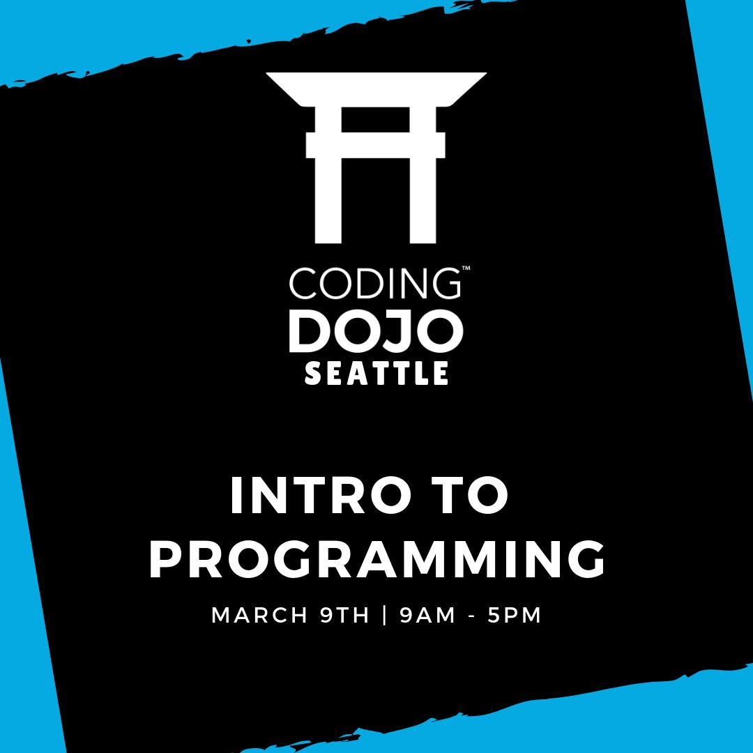CodingDojoDotCo's tweet image. We are having our Intro to Programming this Saturday at #CodingDojoSeattle! To apply, click here: snip.ly/tzejyb
#IntroToProgramming #CodingDojoSeattle #CodingSchool #Programming #HTML