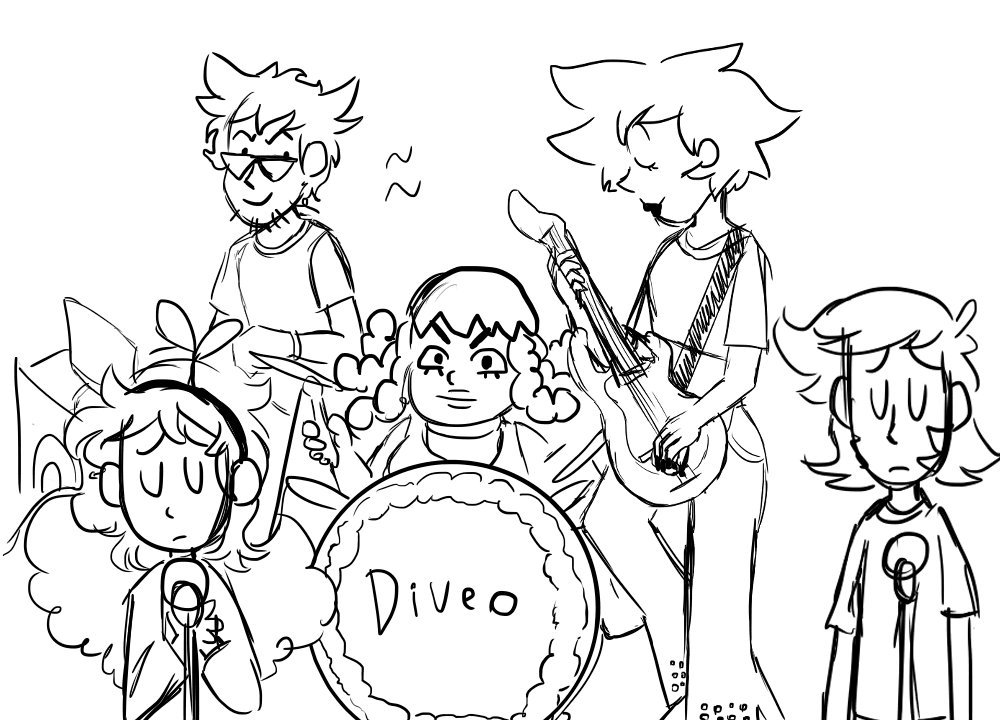 temorinki's tweet photo. A band 🎶🎙✨
yeah yeah i'm making an animation about Summer trees,sorry but I love diveo's music And he deserves everything,from now maybe i'm gonna submit more of this And some of My characters for this animation,but diveo deserves the atenttion of his songs!

#diveo #animation https://t.co/RohTshaAaC