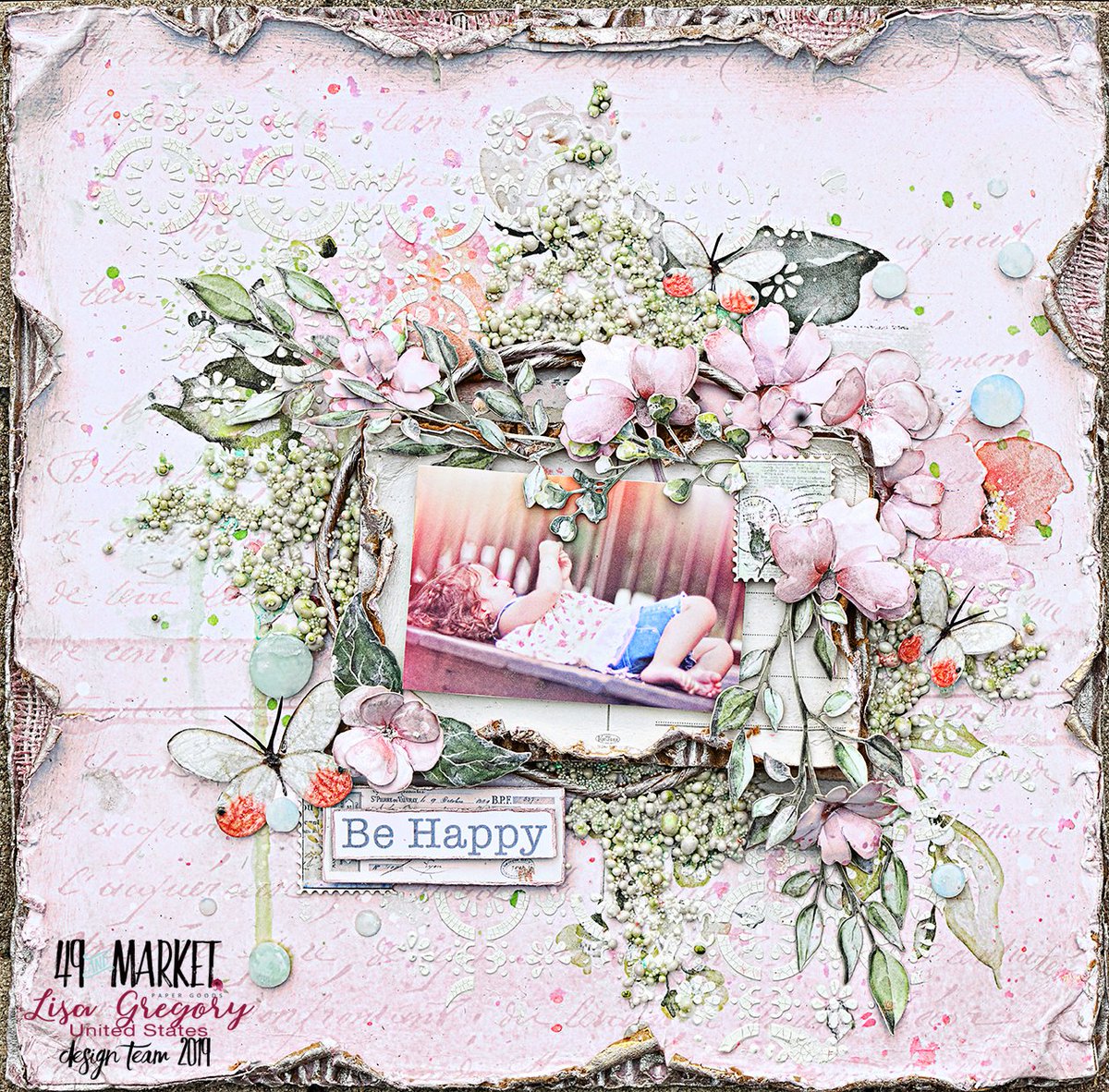 This my first project for 49 and Market as a design team member. Using the new collection Bold and Beautiful made it so easy to come together.  So in love with this collection... what-a-beautiful-mess.blogspot.com/2019/03/be-hap…