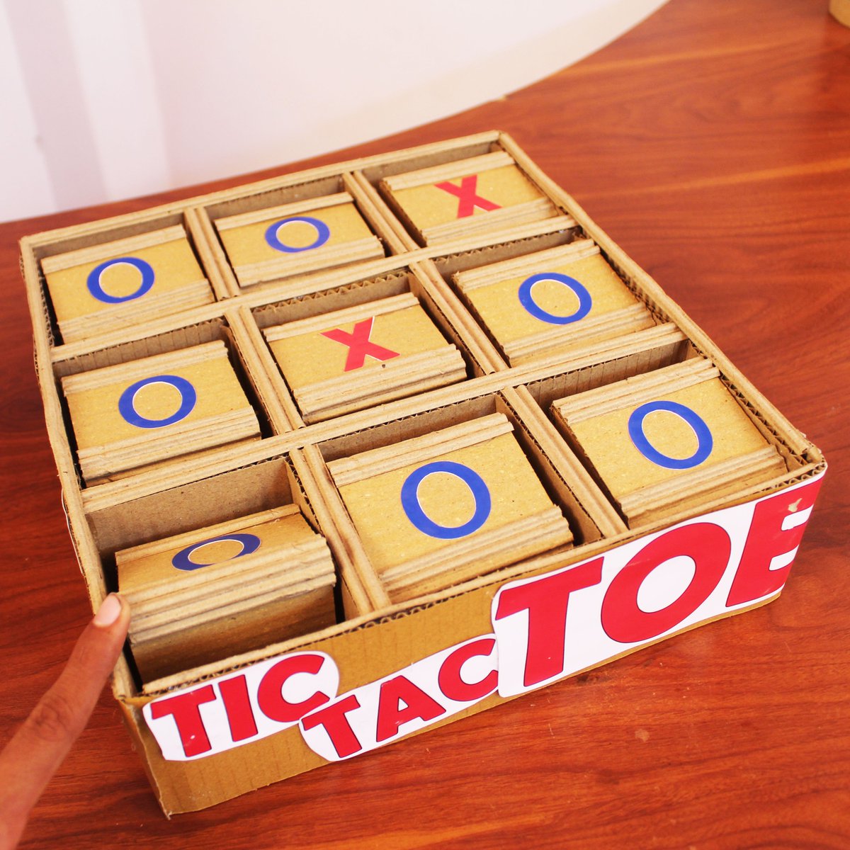 geekinvention's tweet photo. How to make Tic Tac Toe Board Game from cardboard at HOME
Watch is video visit now @geekinvention 

#craft #diy #crative #homemake #papercraft #decor #game #indoorgames #sport #kid #cardboard #mindgames https://t.co/Z1VFxL6sFi