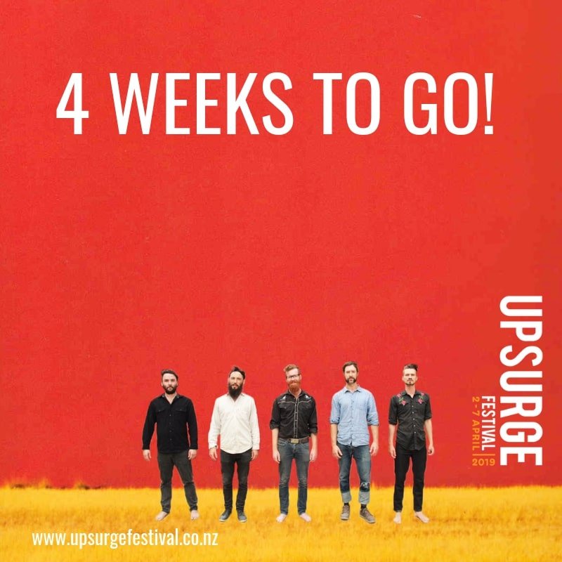We are getting closer! Book your tickets online at upsurgefestival.co.nz