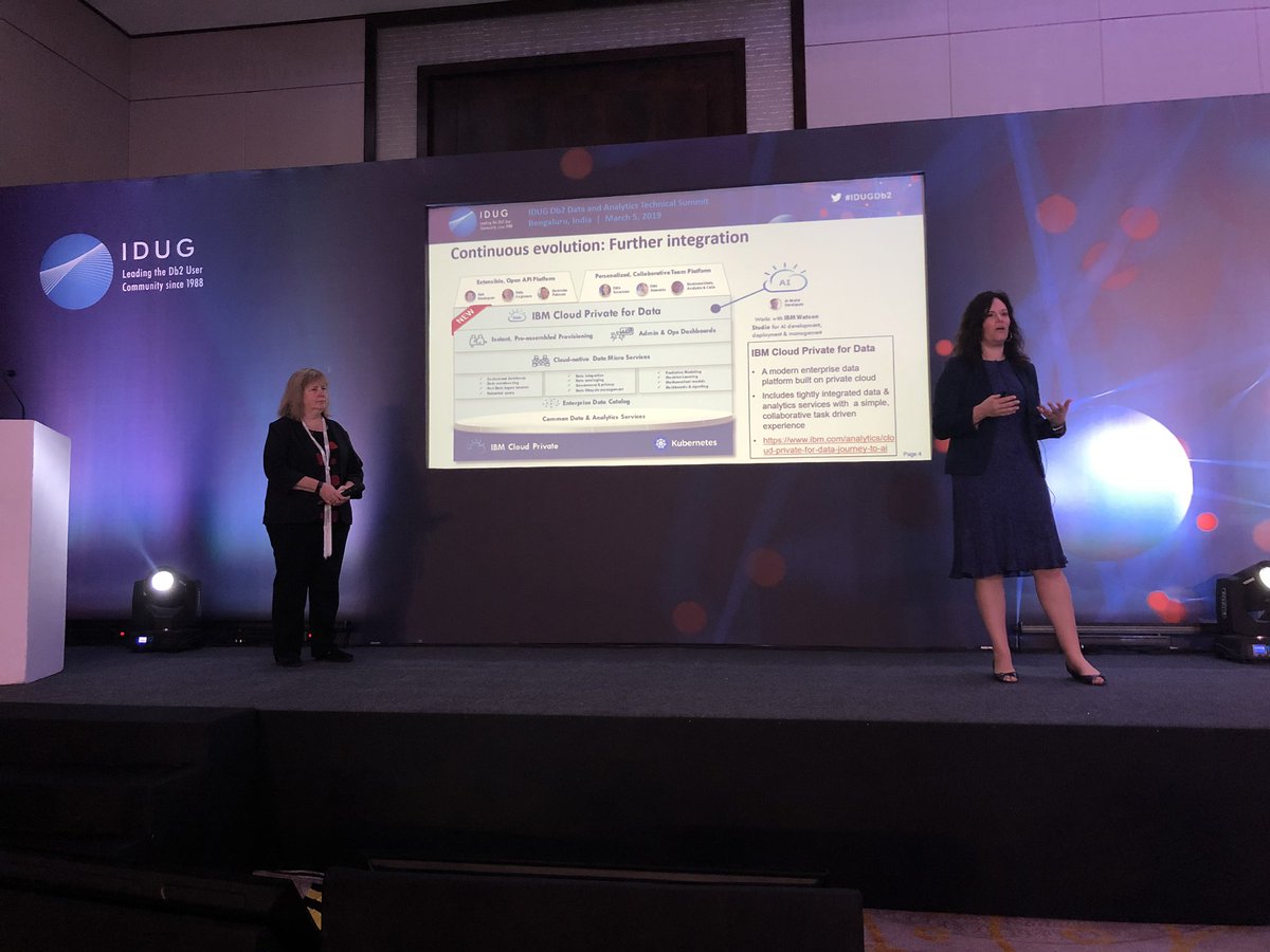 TahoeJR's tweet image. For the first time ever, both #ibmdb2 Development Directors at #idugdb2 India
