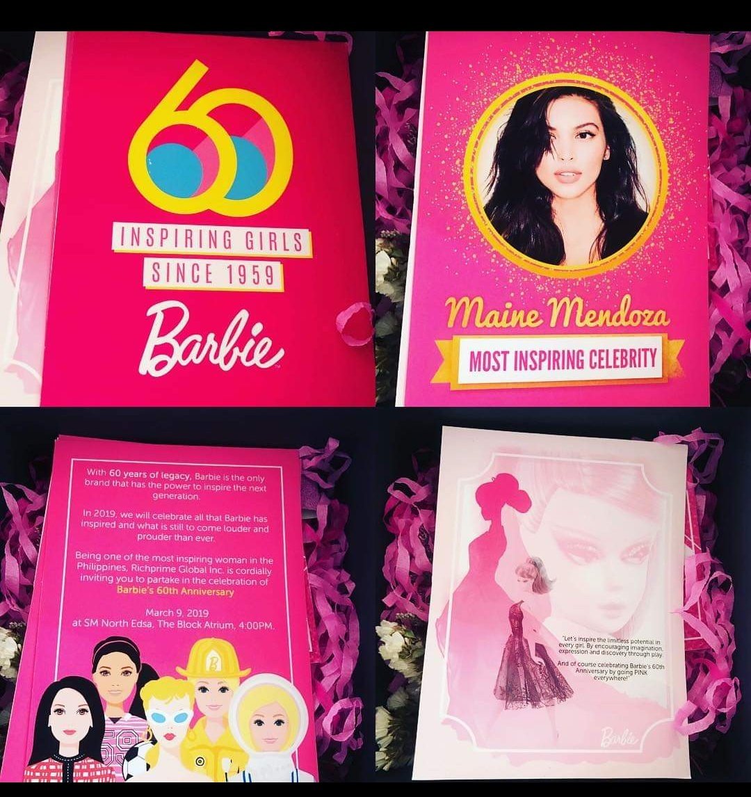 eppierey1999's tweet photo. Talaga naman  mukhang barbie k naman in person eh @mainedcm 
Most Inspiring Celebrity 
#MaineMendoza https://t.co/JJEK7XTs7l