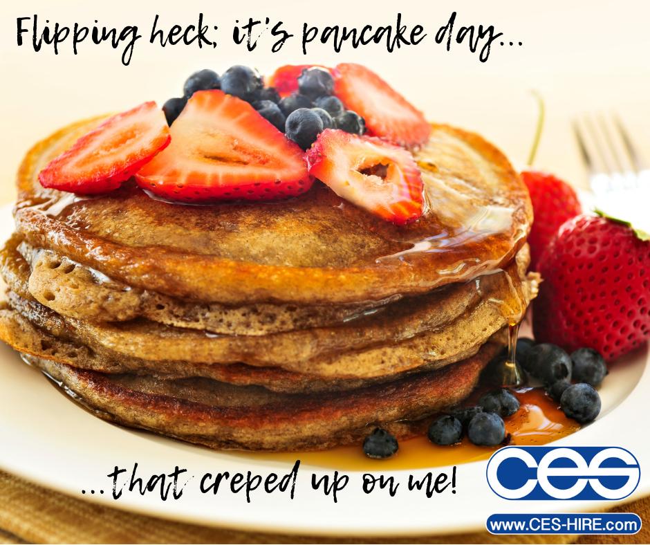 CES_Hire's tweet image. Ready for a pancake day pun?! 🥞

Are you a simple lemon and sugar fan or all about slathering on the chocolate spread? 🍋 🍫

Get flipping! 

ces-hire.com

#pancakeday #shrovetuesday #stackthemup