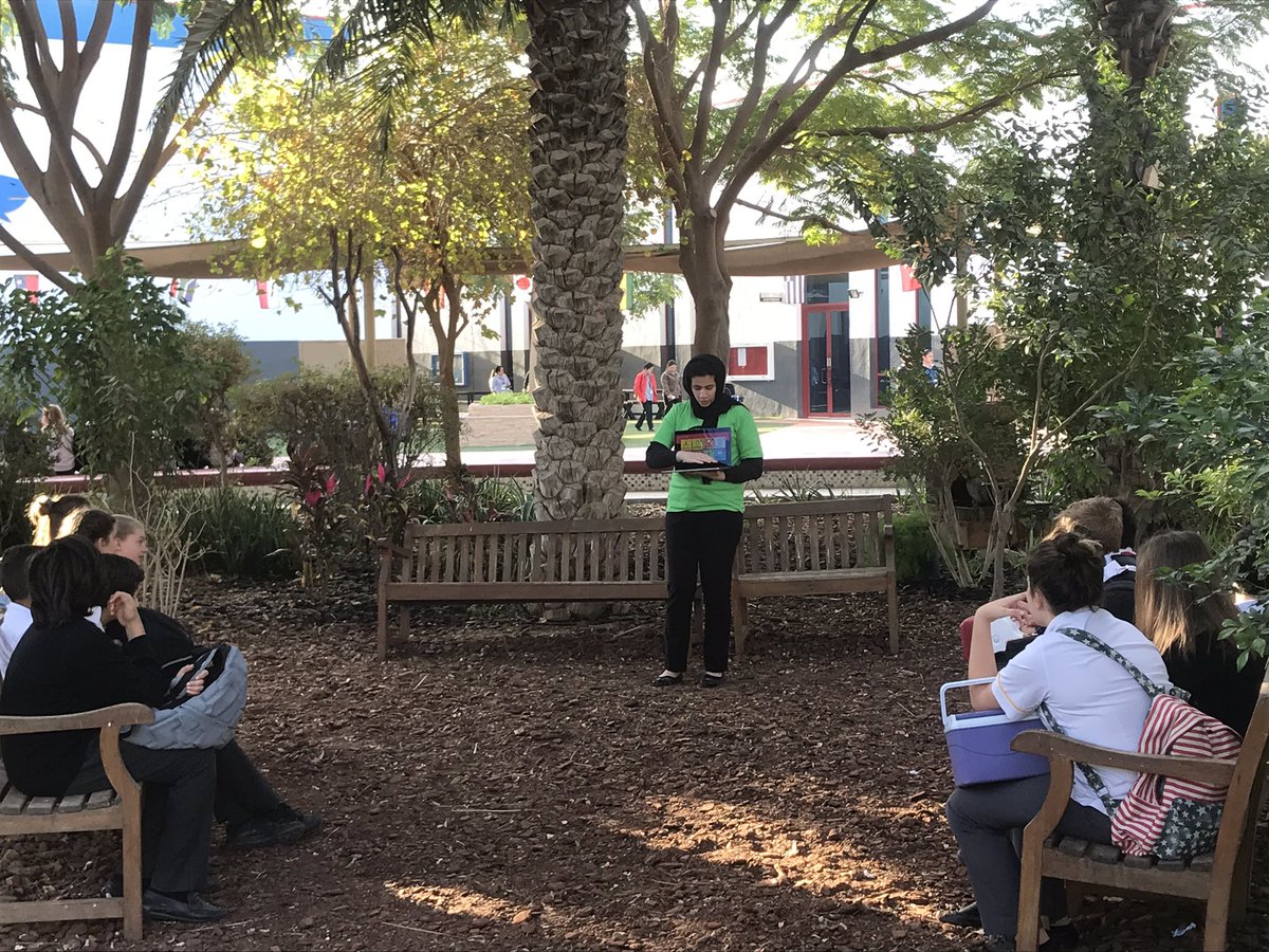 DESCAmbassadors's tweet photo. Another beautiful morning for @descdesert Y7 students to learn from @descdubai #globalambassadors about the incredibly important issues affecting society in different corners of the World #malnutrititon #globalisation #co2emissions 💚 🌍 https://t.co/3IELANSemo