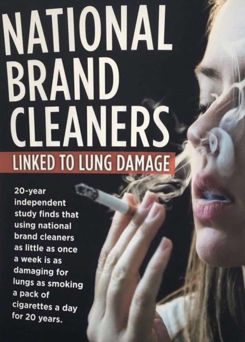 Enhance4Health's tweet photo. Check this out! Now how do you feel about using those toxic cleaning products you’ve been using for years.  These toxic products are known to cause cancer!

Feel free to shoot me a message to learn more. https://t.co/mdmW6SSm7S