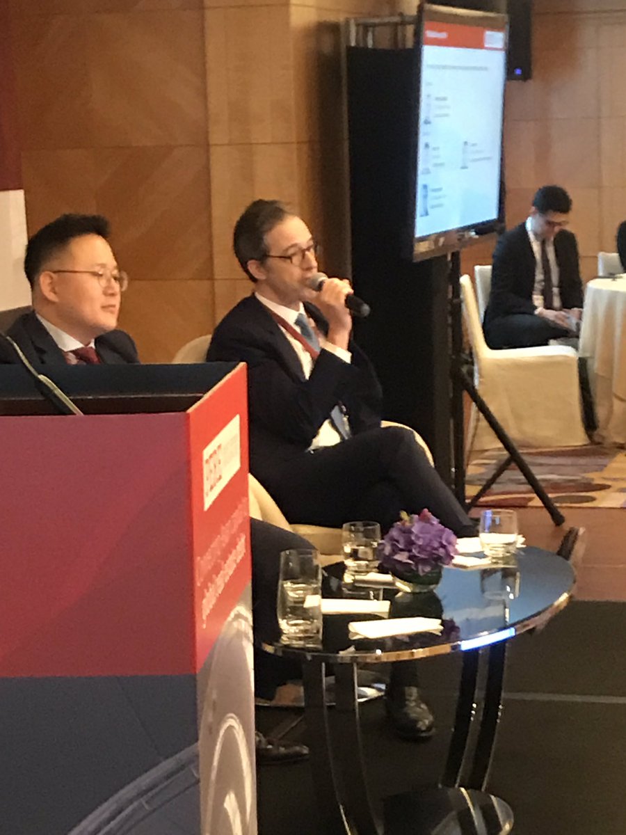 JDBrasse's tweet photo. PERE dent conference HK: Allianz RE CEO Francois Trausch: speaking on investors panel: ‘lenders should not lend expecting to own the real estate’ https://t.co/GuOFenjeji