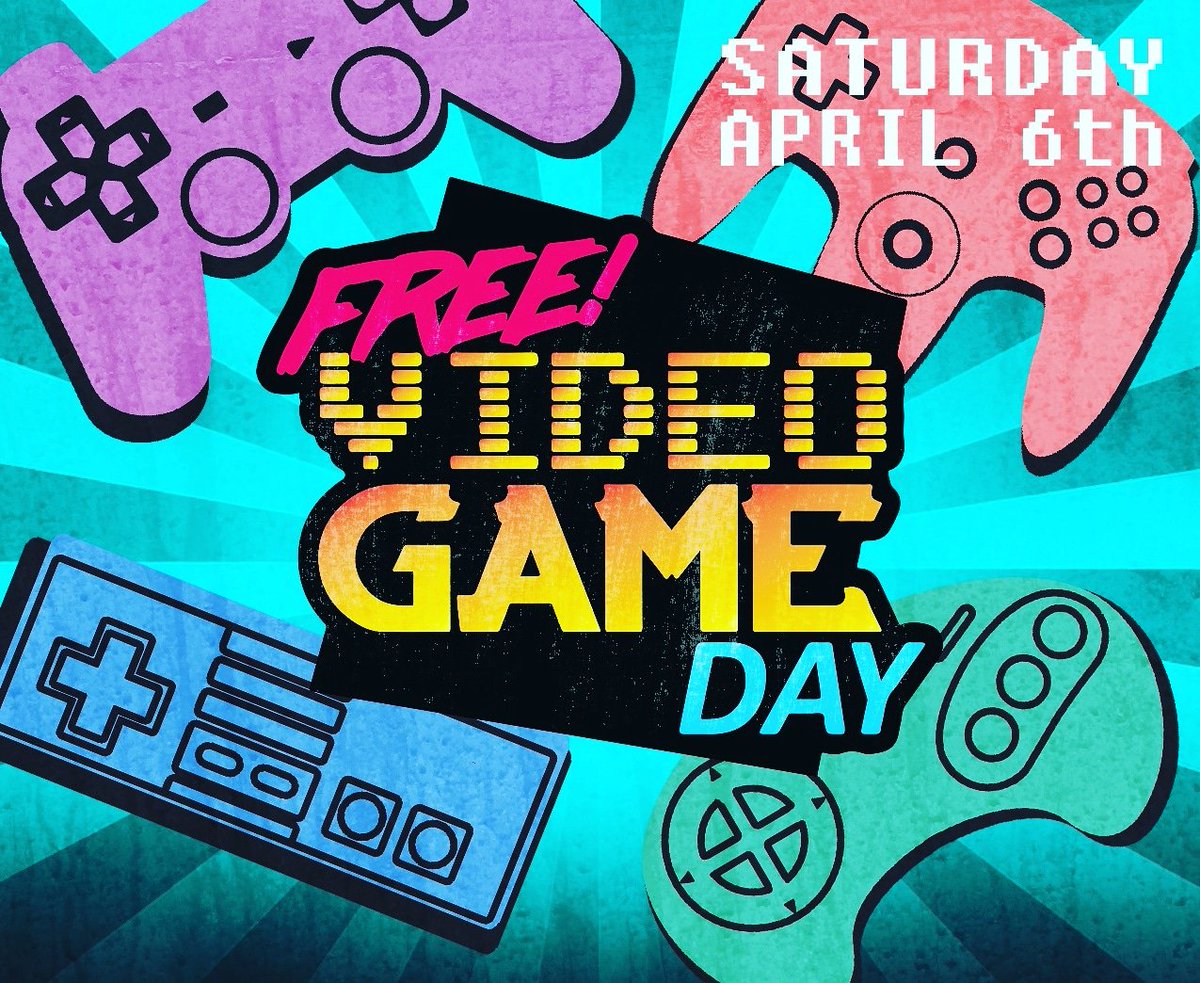 VGTPFlorida's tweet photo. We've got a date!
In celebration of our 2 year anniversary (April 1st) we've decided to hold this year's Free Video Game Day the following Saturday, April 6th.
More details coming soon!
#fvgd #freevideogameday #vgtpflorida #pensacola #free #florida #Videogames #retro #giveaway https://t.co/bcdyXmthIT