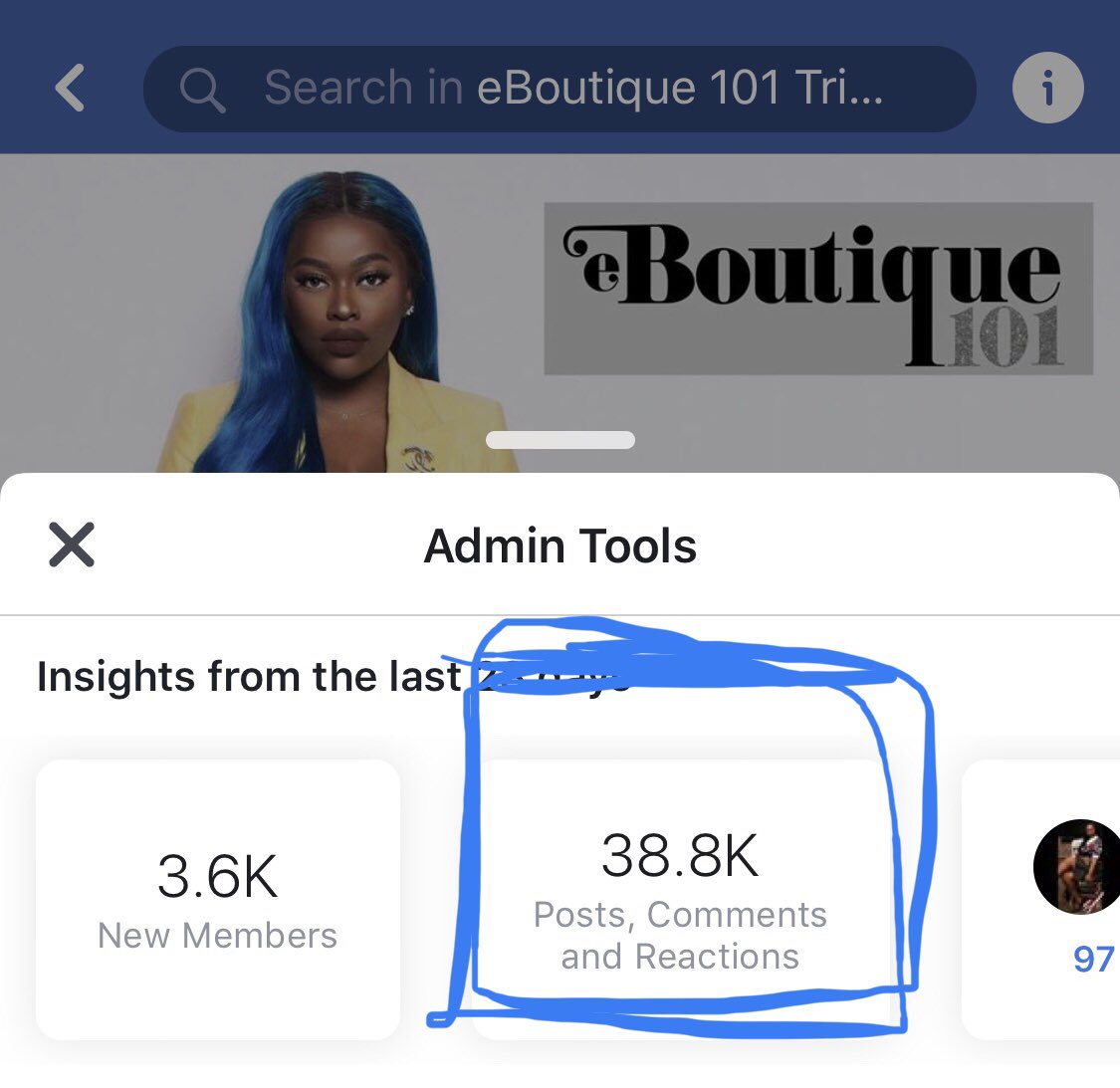 The <a href="/eBoutique101/">eBoutique 101</a> closed Facebook group has only been around for about a week. 

(Gain access to The Tribe - m.facebook.com/groups/2814373…)