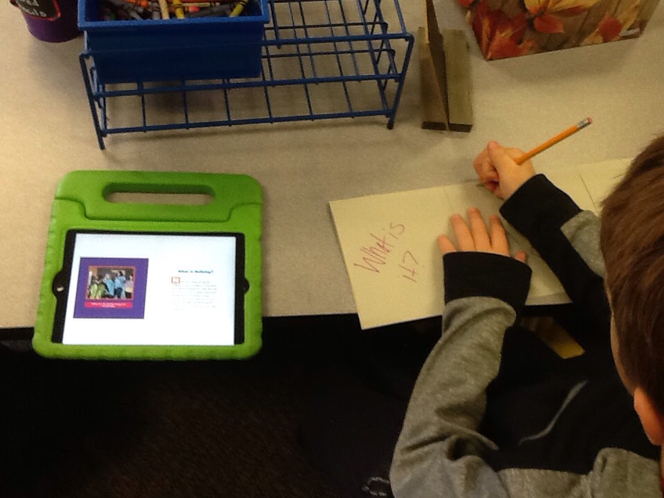 ReneeLWhite5's tweet photo. Ss began gathering facts @EpicKidsBooks on the global problems they recognized. I can't wait to see their @GlobalSVoice projects! #Ela #multigenreproject #globaled #lpeswake #globaledchat https://t.co/j4wmsYOr32