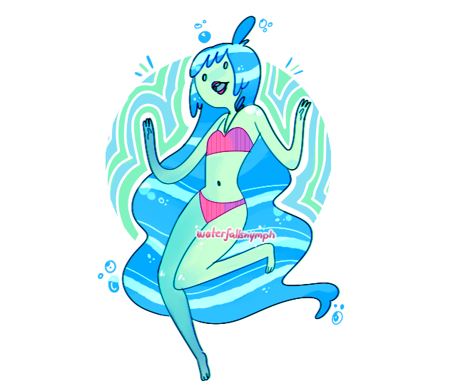 Denise the #waternymph.