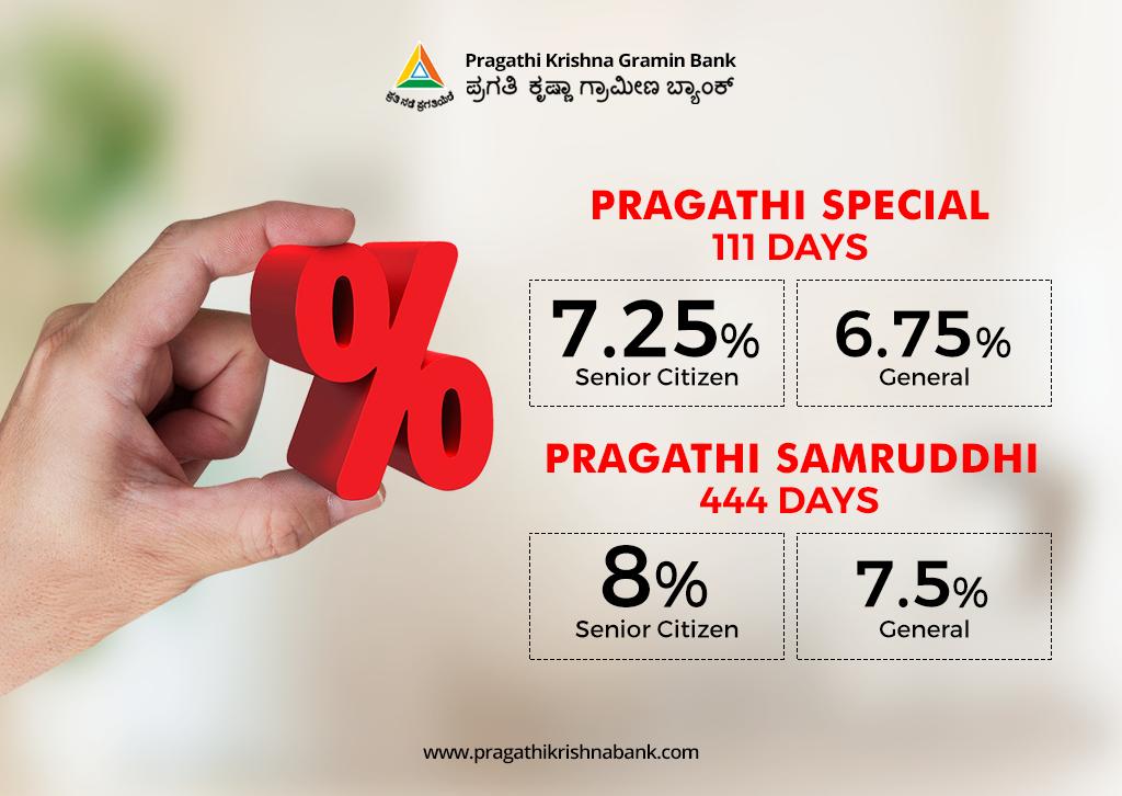 pkgbank's tweet photo. A quick and easy way towards a better life. #PKGB helps you in realizing your dreams. To know more about Pragathi Special 111 & Pragathi Samruddhi 444, click here: https://t.co/dXuwzxmLPP
.
.
#pragathikrishnagraminbank #specialdepositschemes #pkgbspecial111 #pkgbsamruddhi444 https://t.co/lfxQXHl7xl