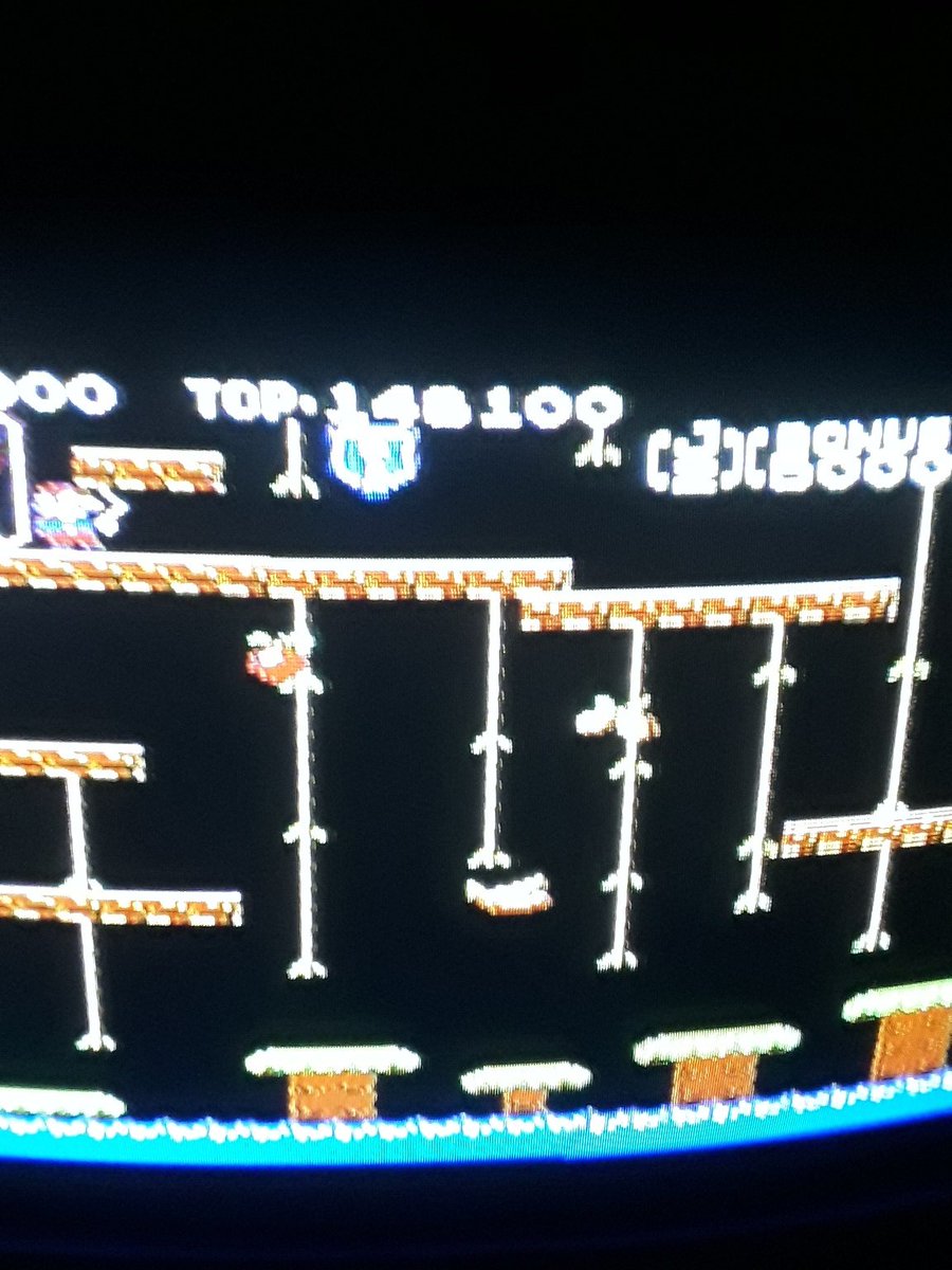 Donkey kong jr score attempt 1: plz retweet, comment and show me your dkjr scores  <a href="/DonkeyKong808/">Donkey Kong</a>  #donkeykongjr #latenightretrogaming  #Nintendo <a href="/NintendoAmerica/">Nintendo of America</a> <a href="/NintendoUK/">Nintendo UK</a> <a href="/NintendoEurope/">Nintendo of Europe</a> <a href="/KristySwansonXO/">Kristy Swanson</a> <a href="/Eminem/">Marshall Mathers</a> ....whats your score shady?