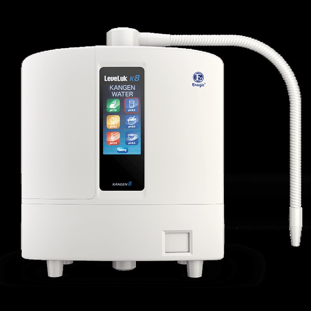 IndiaEnagic's tweet photo. Leveluk Kangen 8 (K8) is a 8 plate Water Ionizer, made in Japan by Enagic International. Price of this Kangen Water Machine is Rs. 343000 and warranty is 5 years.
Recognised as a medical device this Electrolysis Water System is nowadays used  as a Kitchen Appliance. https://t.co/DdabPpchKs