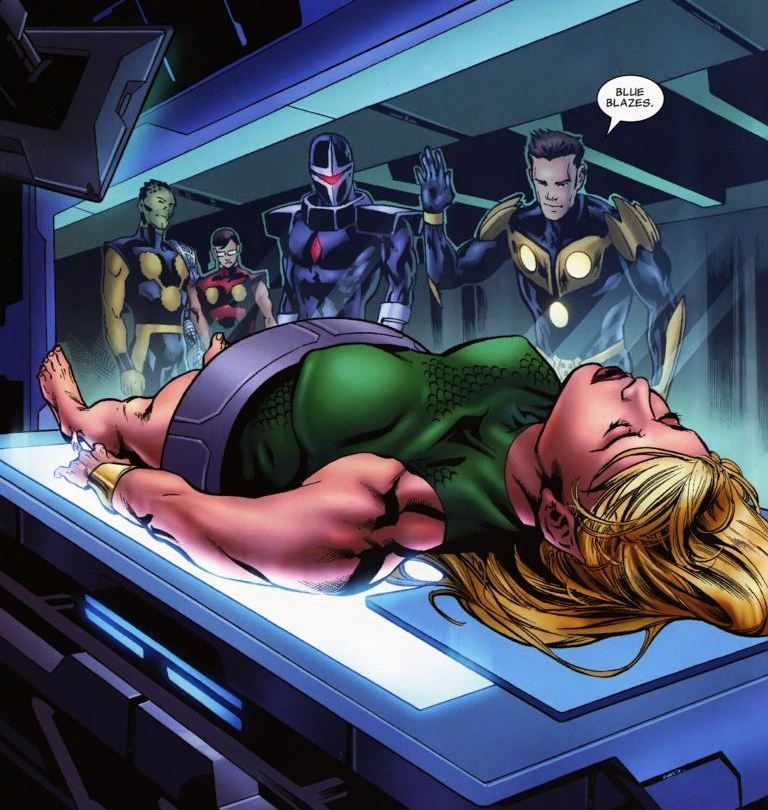 I should also note that she's technically alive. Namorita was plucked from the past in one of the last Nova stories that Abnett and Lanning did and we never saw her go back, so she might be out there...