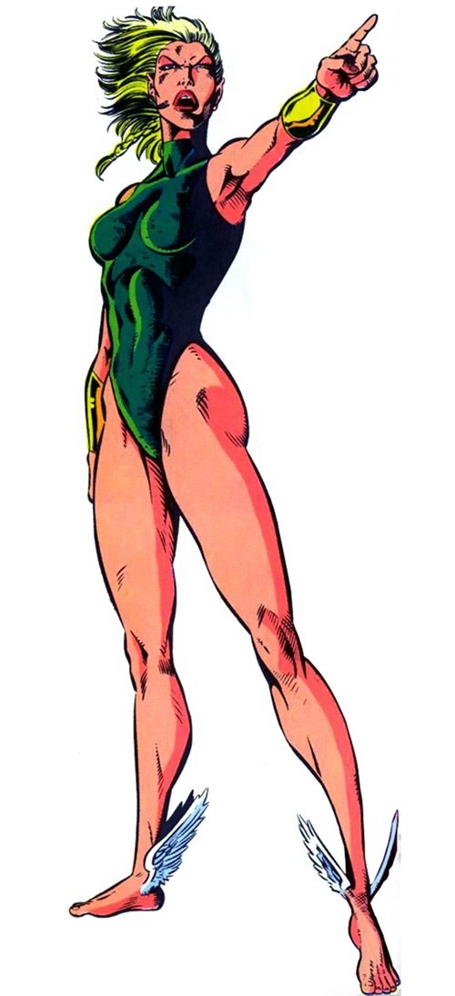 I wouldn't mind seeing her reappear. I always enjoyed the character (I like aquatic characters in general) and love books that load up on flying bricks...I mean...this is what I tweet about... Namora might be the original, but her daughter definitely deserves a place in the MCU