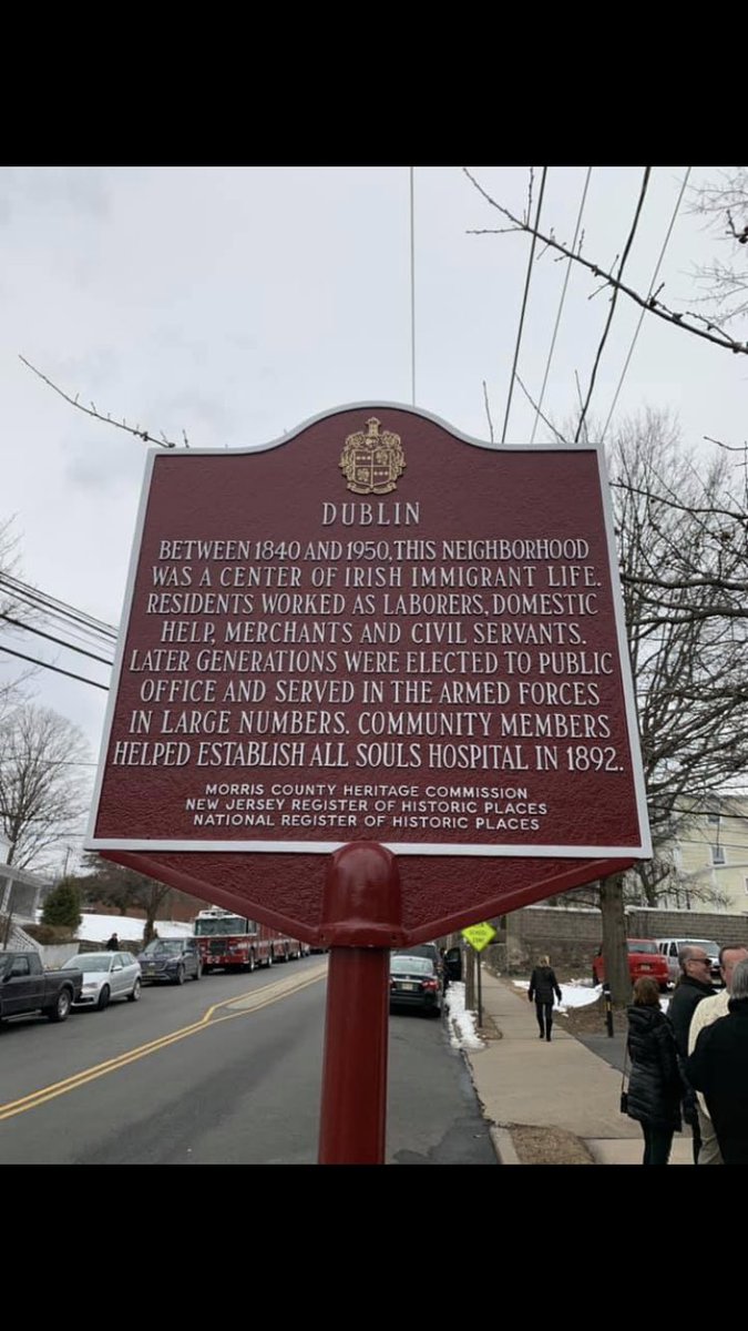 FSSPNJ's tweet image. 40 DEPICTED ON THE FLAG REPRESENTED THE NUMBER OF DUBLIN'S SONS AND ONE DAUGHTER SERVING IN THE UNITED STATES ARMED FORCES. #friendlysons #nj #morriscounty #morristown #morriscounty #morristownnj @theguardnj @FSSPNJ @FSSPHunterdon @FSSP47 @FSSPBaltimore fsspmorriscounty.com/dublinneighbor…