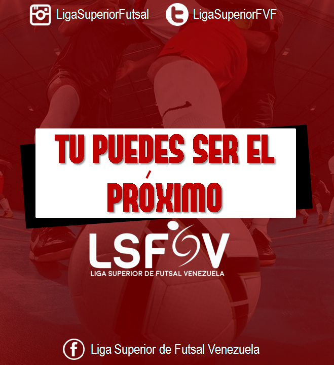 #LSFV | ¿LISTO? 🧐 ¡CADA VEZ FALTA MENOS! 😱😱

Dentro de poco visitaremos tu ciudad, si eres seleccionado podrás jugar tu primer torneo en nuestra Liga y serás parte de la primera #GeneraciónSuperior 💪🏼 

Menciona ese amigo con el que asistirás a nuestros tryouts 💬