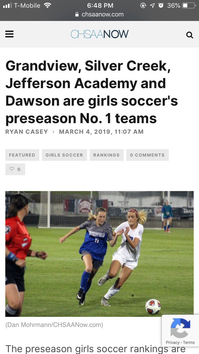 JAJagWire's tweet photo. Girls soccer team will be going into their first game against Standley Lake on Thursday ranked number one in 3A! @JAJAGUARS @JA_Athletics https://t.co/pp9NkmegOC