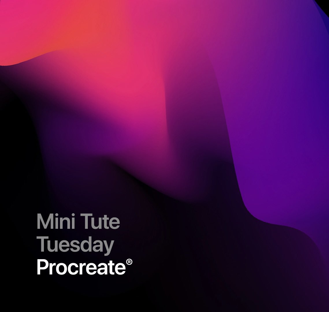 Procreate's tweet image. #procreate Mini Tute Tuesday: Creating Colour Palettes from Photos #ProcreateTutorials