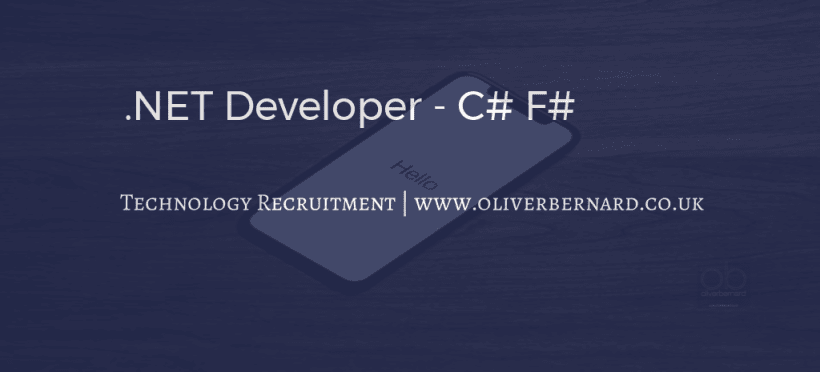 .NET Developer - C# F# tinyurl.com/y2hm7kgt