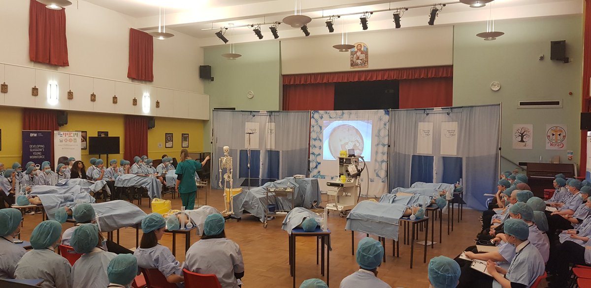 RosshallScience's tweet photo. All ready to go here at #OperatingTheatreLive in Glasgow @STEMglasgow #futuremedics #STEM #Skillsforwork #Science https://t.co/6uZ0ZanKoJ