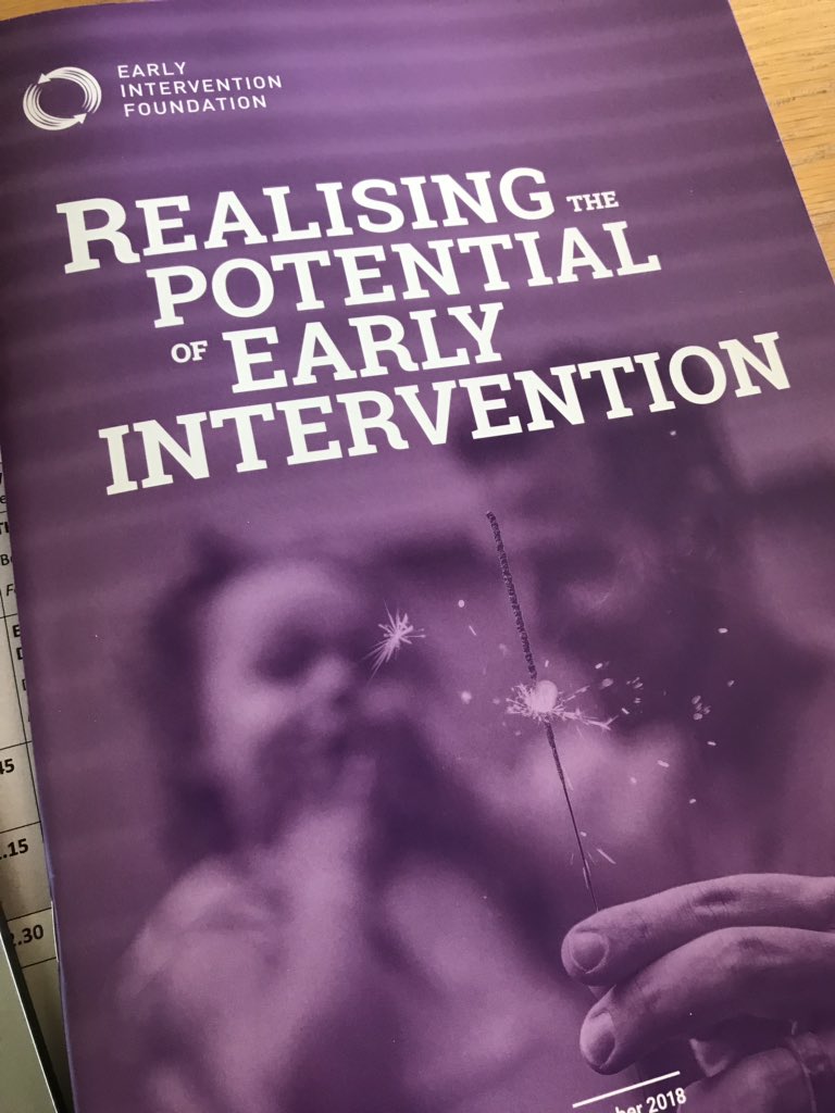 Today we’re @theeifoundation to hear about the latest evidence on helping children realise their potential.