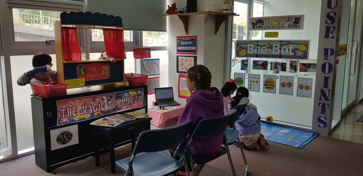 Today we had our #exitpoint for #themagictoymaker.  The children did an amazing job sharing their learning to their parents and buddy class. They even got a visit from the toymaker herself.  #ipc #southkorea #internationalschoolofkoje #year1