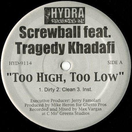 EVC_RECORDS's tweet photo. 【New Upload】
Screwball – Too High, Too Low / Real Niggaz (2002) 12"
・
Listen↓↓↓
https://t.co/xUpo92iuAl
・
YouTube チャンネル↓↓↓
https://t.co/SR2mMZ4v3V
・
#Screwball #TooHighTooLow #RealNiggaz #HydraRecords #HipHop #TragedyKhadafi #Ayatollah #MikeHeron #Rap #EVCRECORDS https://t.co/wg8Fdhu3Cr