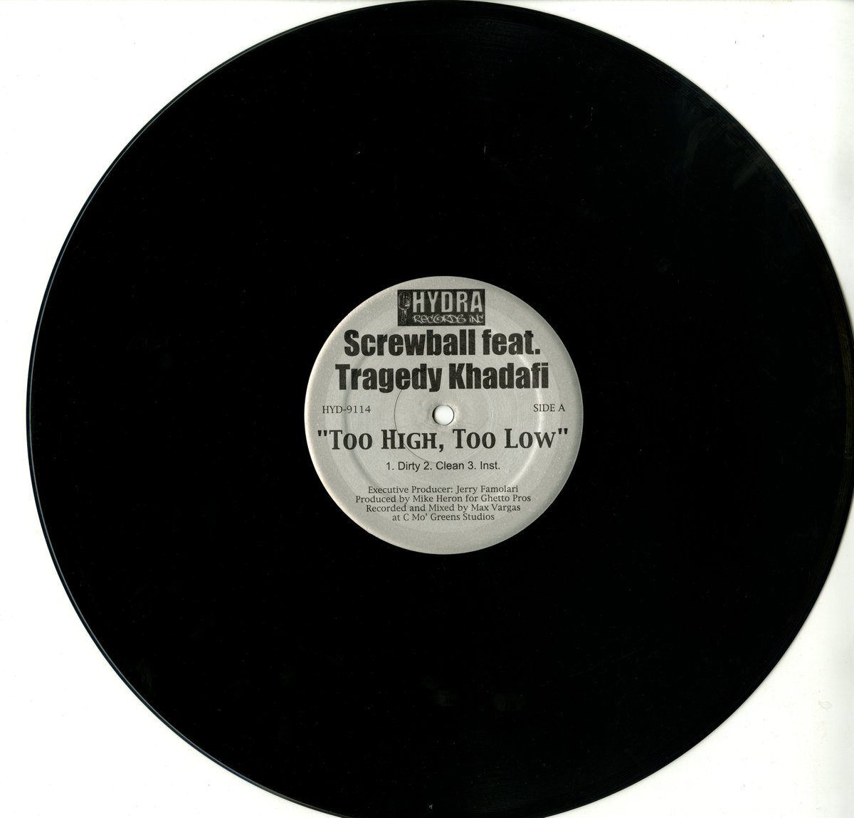 EVC_RECORDS's tweet photo. 【New Upload】
Screwball – Too High, Too Low / Real Niggaz (2002) 12"
・
Listen↓↓↓
https://t.co/xUpo92iuAl
・
YouTube チャンネル↓↓↓
https://t.co/SR2mMZ4v3V
・
#Screwball #TooHighTooLow #RealNiggaz #HydraRecords #HipHop #TragedyKhadafi #Ayatollah #MikeHeron #Rap #EVCRECORDS https://t.co/wg8Fdhu3Cr