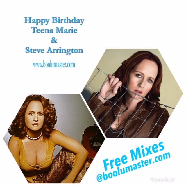  Happy Birthday Teena Marie & Steve Arrington Free Mix -  