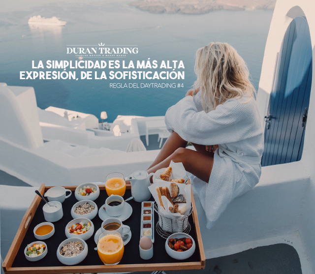 a simplicidad es la más alta expresión de la sofisticación. La vida es mucho más simple de lo que te imaginas. Son las personas las que la hacen complicada. Simplificad tu vida simplifica tu mundo y atraerás él éxito y la abundancia.
#superacionpersonal #daytraders #daytrading
