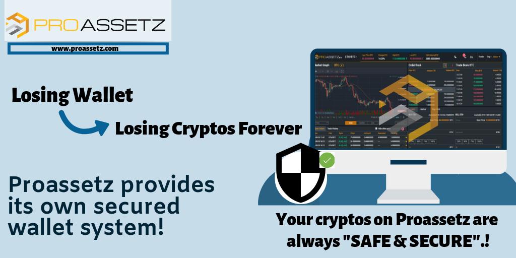 proassetz's tweet photo. Scared of losing your cryptos if you lose your wallet?
Trade on https://t.co/OADD2E6d8p &amp; keep your wallet secured!
We provide our own integrated secured wallet system, making your transactions even more protected!

#Crypto #cryptoexchange #bitcoin #Security #proassetz #Trader https://t.co/ya7AJqFBsg